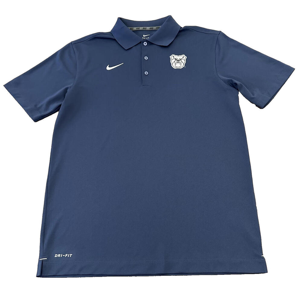 Nike Butler Bulldogs Blue Dri-Fit Polo Shirt Size Men’s Medium New